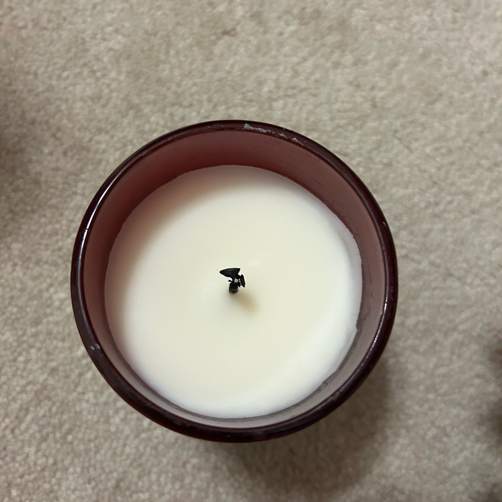 Sand + Fog Cinnamon Vanilla Red One Wick Candle - Picture 3 of 3